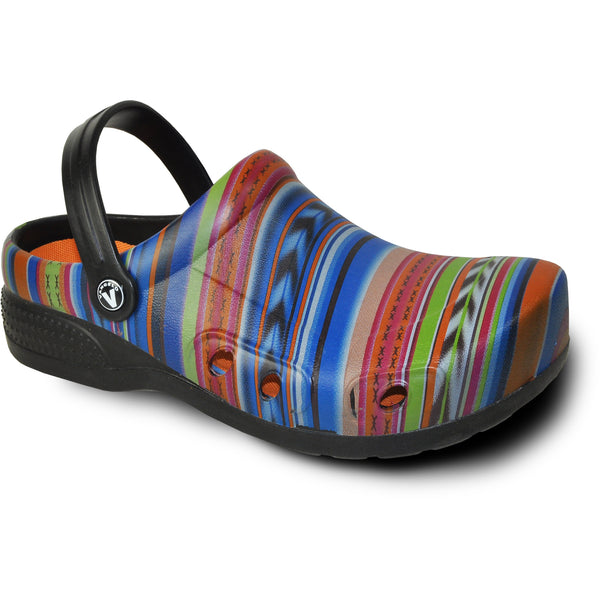 VANGELO Women Slip Resistant Clog RITZ Multi Color-1